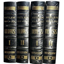 Easton Press Ian Kershaw Hitler Hubris Nemesis 4 Vol Leather Set NEW SEALED picture