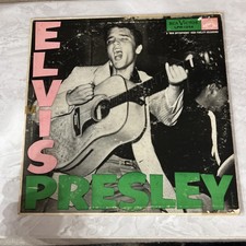 ELVIS PRESLEY Debut S/T LP RCA Victor LPM-1254 Black Label Vintage Vinyl Record picture