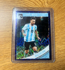 Panini 2018-19 Donruss Optic Lionel Messi #88 Purple Velocity Prizm /125 picture