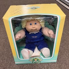 Vintage Coleco Cabbage Patch Kids Virginia Madeline #3900 Box Papers Blonde Blue picture