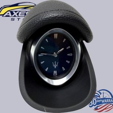 14-18 Maserati Ghibli M157 Center Dashboard Analog Clock w/Trim OEM 51k picture