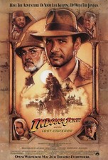 1989 Indiana Jones And The Last Crusade Movie Poster Print Harrison Ford 🍿 picture