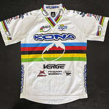 Vintage Verge Sport KONA Mountain Bike downhill jersey MEDIUM  picture