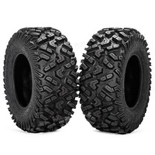2 Tires 25x10-12 6PR 25x10x12 ATV UTV Tires 25 10 12 All Terrain Heavy Duty picture