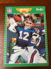 1989 Pro Set Test Rare Jim Kelly #8 picture