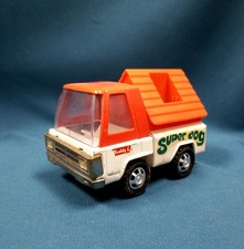 VTG Buddy L Super Dog Truck 1970s Orange Cab White Body 6 1/4