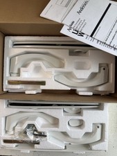 Andersen Tribeca White Double Swinging French Door Handle Set #2577556 picture