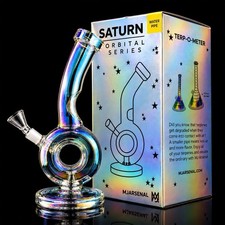 MJ Arsenal Limited Edition Saturn Mini Rig Water Pipe (Iridescent Collection) picture