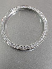 Rolex Perpetual 41 MM Custom 2.50 ct LAB GROWN Diamond Bezel  MODEL 124300 picture