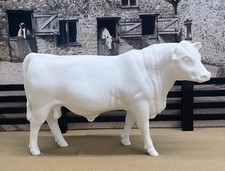 1:9 Unfinished Standing Bull Cattle 3d Print Traditional Breyer Model Horses Etc picture