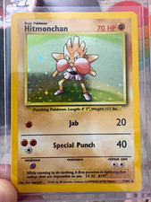 Base Set Hitmonchan Holo Rare #7/102 70 HP Wizards of the Coast 1999 picture