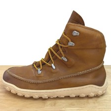 Vivobarefoot Tracker Forest ESC Boots Mens 10 Brown Leather Hiking Barefoot picture