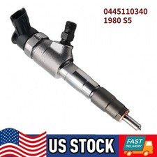 1X 0445110340 Fuel Injector for Ford Citroen Fiesta Peugeot 1.6 TDCi Fiat Scudo picture