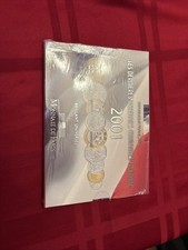 2001 Monnaie de Paris France 10 coins set - Last Franc collection BU sealed  picture