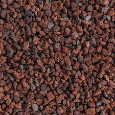 Red Lava Rocks for Plants Natural Horticultural Volcanic Rock (1/4