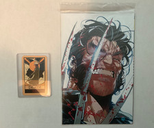 SDCC 2026 Marvel X-Men ‘97 #1 Wolverine cover and Tarot Death/Gambit card picture