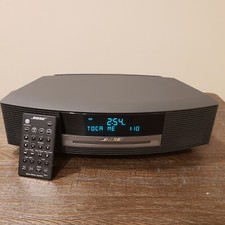 Bose Wave Music System AM/FM CD Player Clock Radio+ Remote AWRCC1 Mint Black picture