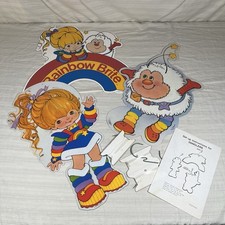 RARE Rainbow Brite 1983 Hallmark Store Display Promo Mobile Danglers Complete picture