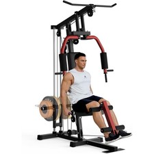 Home Gym Machine with Leg Press & Cable, 300LBS Capacity for Full Body Workout picture