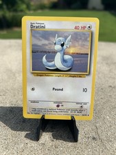 Pokémon TCG Dratini Base Set, Unlimited Uncommon Card 26/102 NM Condition picture