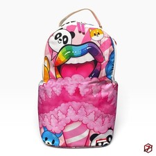 Sprayground Candy Pop DLXR Backpack Pink Multicolor Sold Out Forever HTF picture