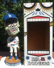 2018 Sugar Skull LA Dodgers Dia de Los Muertos Bobblehead SGA picture