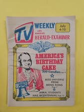 Los Angeles Herald-Examiner TV Guide Bicentennial Bob Hope July 4 1976 VINTAGE picture