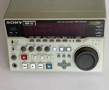 Sony DSR-DR1000 DVCAM Professional Video Disk Recorder HDD SDI Untested No Cord picture