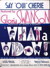 Say Oui Cherie Sheet Music What A Widow Gloria Swanson 1930 Film Vincent Youmans picture