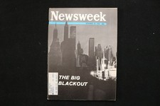 1965 NOV 22 NEWSWEEK MAGAZINE - THE BIG BLACKOUT OF NEW YORK CITY COVER - NW 234 picture
