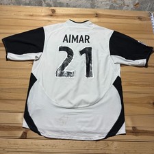 Vintage Y2K Nike Aimar #21 Valencia CF Spain Toyota Home Soccer Jersey - Medium picture
