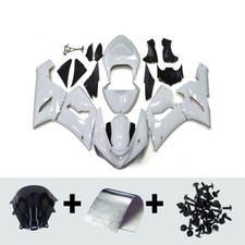 Injection White Fairing Kit for 2005 2006 Kawasaki Ninja ZX6R 636 ABS Bodywork picture