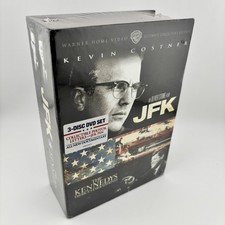 JFK ~ Ultimate Collector's Edition (3 DVDs, Book, All Photos, Papers & Pin 1991) picture