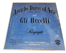 Respighi: Gli Uccelli, Antiche Danze Ed Arie Suite No 1.  Vinyl record album picture