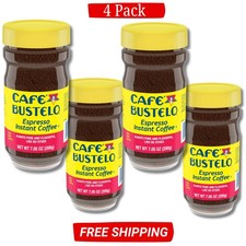 Cafe Bustelo, Espresso Style, Dark Roast Instant Coffee 7.05 oz Jar (PACK OF 04) picture