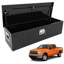 39x13x10 Aluminum Truck Bed Tool Box for Ford F150 1997-2014 Black picture