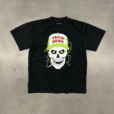 Team Sesh Bones Tour Skull Double Sided Graphic Tee Grunge Punk Men’s M T-Shirt picture