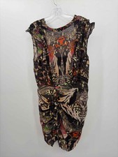 Pre-Owned allsaints Black Size 12 Short Sleeveless Dress picture