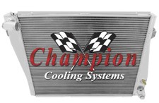 Eagle Champion 2 Row All Aluminum Radiator for 1969 1970 BMW 2800 L6 #EC6974 picture
