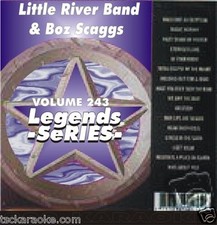 Boz Scaggs LITTLE RIVER BAND Legends Karaoke CD+G LOWDOWN Jojo  LADY Reminiscing picture