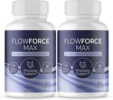 (2 Pack) Flow Force Max - Vegan, Male Vitality Supplement Pills - 120 Capsules picture
