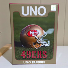 Mattel UNO Fandom San Francisco 49ers NFL Card Game 2-10 Players HYY52 2023 picture