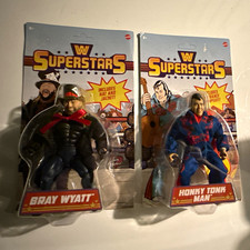 Mattel WWE Superstars 2 wwe superstars  Bray Wyatt & Honky Tonk  w/ Accessories picture