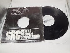AK1 AKON - Beautiful Feat Colby O' Donis Kardinal Offishall Promo Sampler LP SRC picture