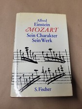 1968 Mozart: Sein Charakter Sein Werk by Alfred Einstein Hc/Dj German picture