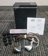 KZ ZSX 12 Units Hybrid Technology Earbuds - Silver picture