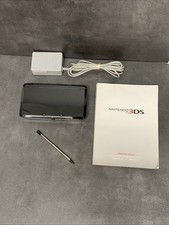 Nintendo 3DS Handheld Console CTR-001 USA Black Tested Works w/ Stylus & Charger picture