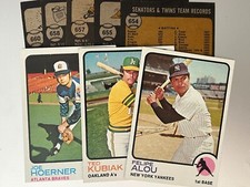 1973 Topps Baseball Singles - Pick Your Card - Complete Your Set - High Numbers picture