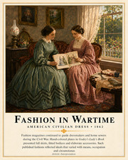 Civil War Women's Fashion in a Sunlit Victorian Parlor Art/160541429 picture