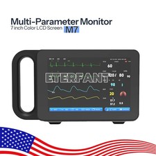 7'' Patient Monitor M7 Touch Screen Multi-Parameter ECG/RESP/TEMP/NIBP/SPO2/PR picture